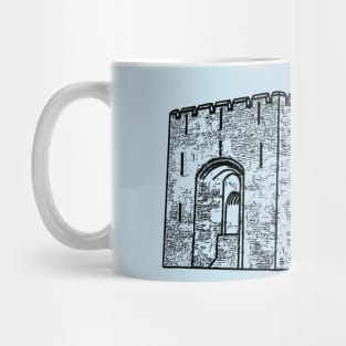 Caernarfon Castle Vector Mug